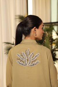 Flairs Studio | Luxury Pret | OLIVE by Flairs Studio - Designer Dress - Type: Luxury - Available at Libayah - 100% Original