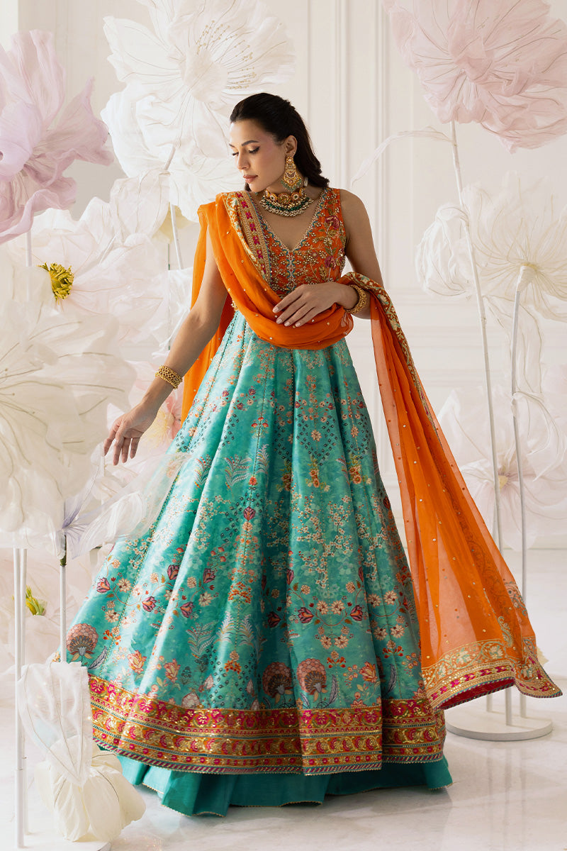 Mina Hassan | Festive Dholki 25 | Aniqah by Mina Hassan - Designer Dress - Type : Ladies Clothes - Available at Libayah - 100% Original 