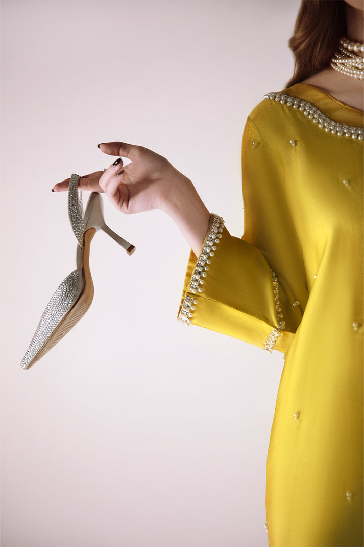 Raja Salahuddin | House of Mina | Sunshine by Raja Salahuddin - Designer Dress - Type: Ladies Clothes - Available at Libayah - 100% Original