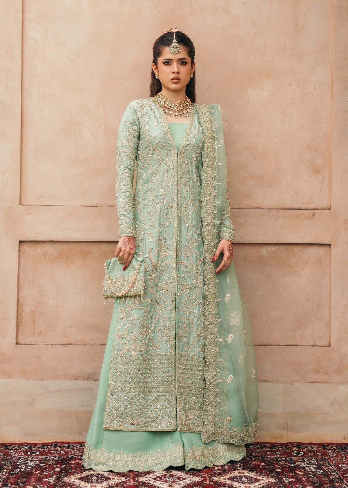 Kanwal Malik | Saheli Luxury Pret 24 | Kaneez by Kanwal Malik - Designer Dress  - Type : Ladies Clothes - Available at Libayah - 100% Original 
