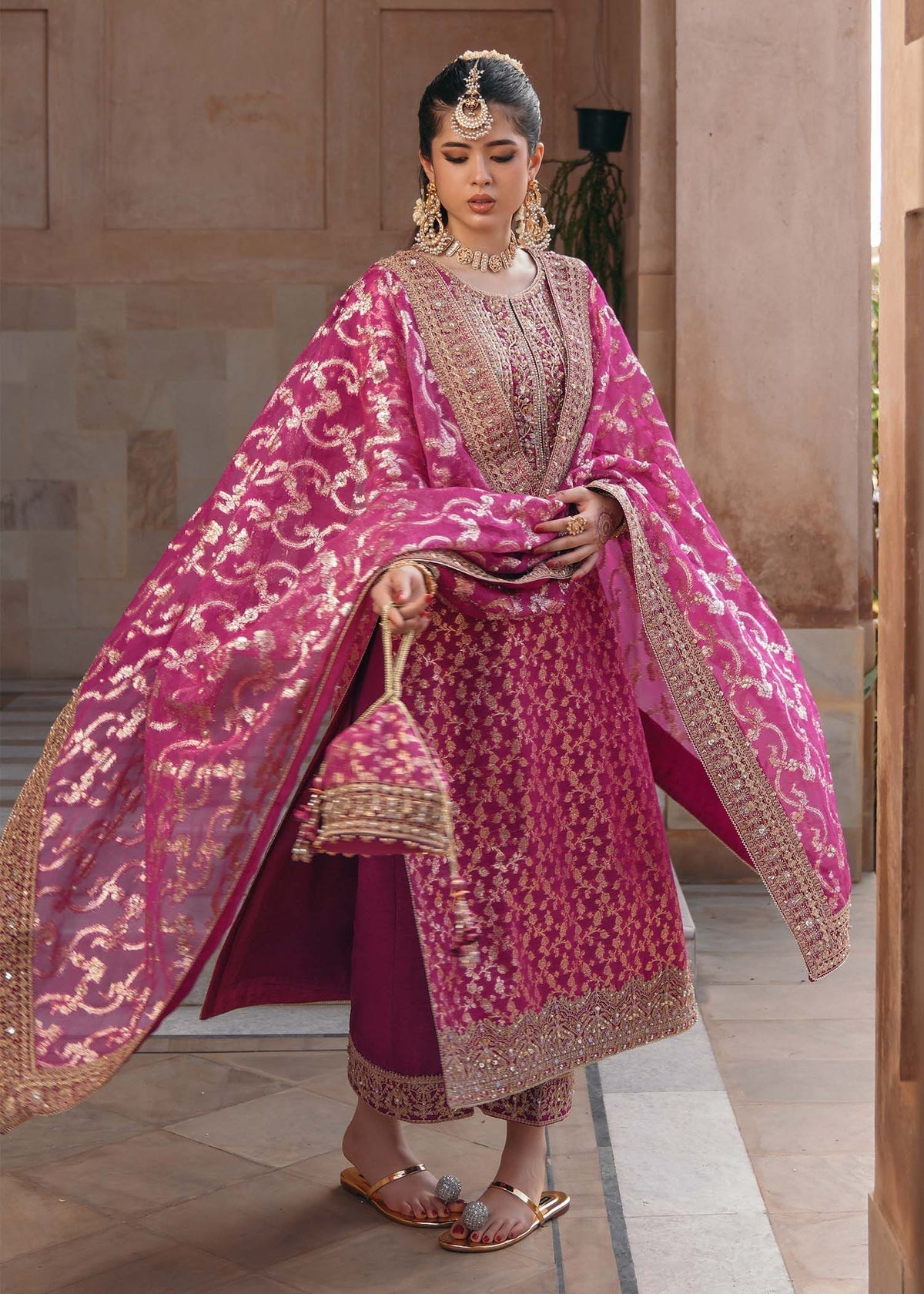 Kanwal Malik | Saheli Luxury Pret 24 | Rano by Kanwal Malik - Designer Dress  - Type : Ladies Clothes - Available at Libayah - 100% Original 