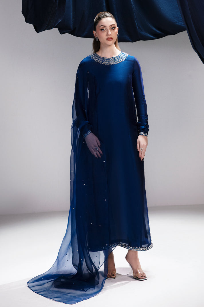 Raja Salahuddin | House of Mina | Diva by Raja Salahuddin - Designer Dress - Type: Ladies Clothes - Available at Libayah - 100% Original