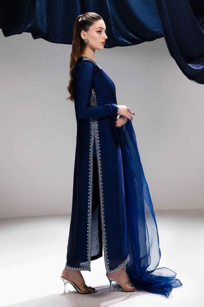 Raja Salahuddin | House of Mina | Diva by Raja Salahuddin - Designer Dress - Type: Ladies Clothes - Available at Libayah - 100% Original