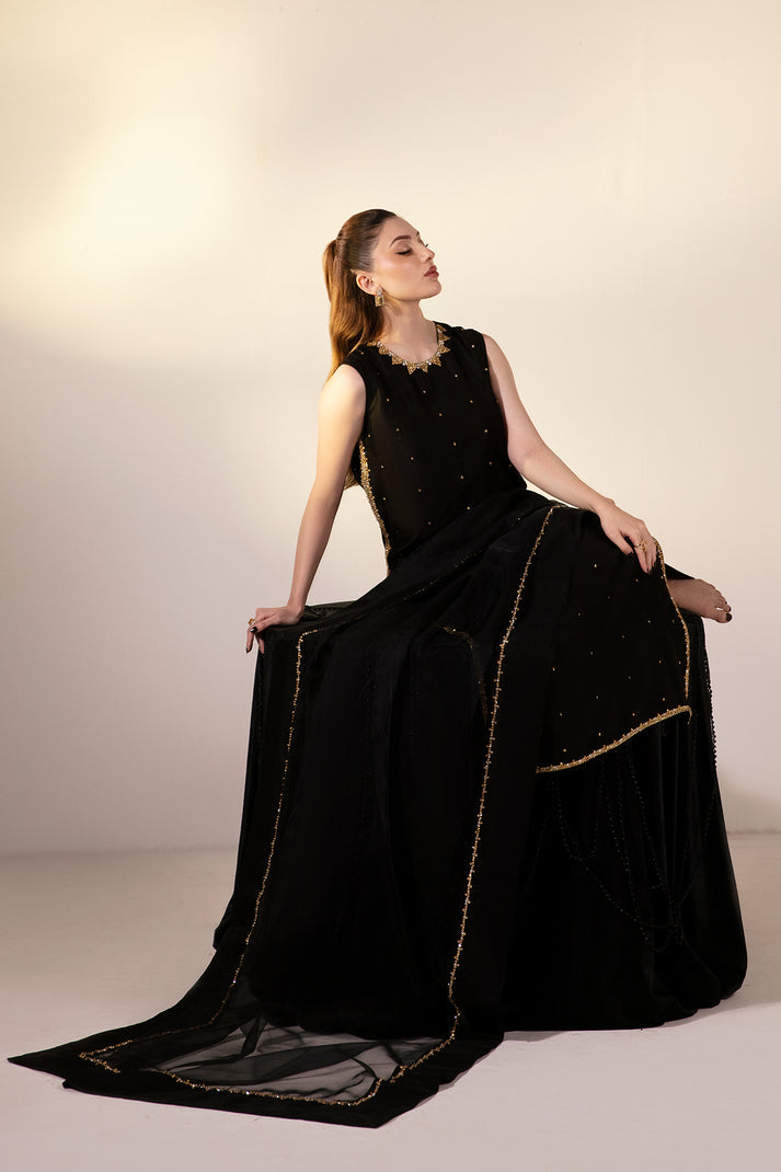 Raja Salahuddin | House of Mina | Melody by Raja Salahuddin - Designer Dress - Type: Ladies Clothes - Available at Libayah - 100% Original