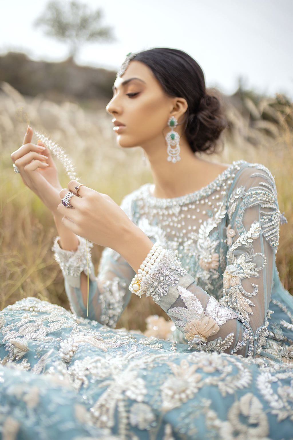 AJR Couture | Dua Bridals | MEHTAB by AJR Couture - Designer Dress - Type: Bridal - Available at Libayah - 100% Original