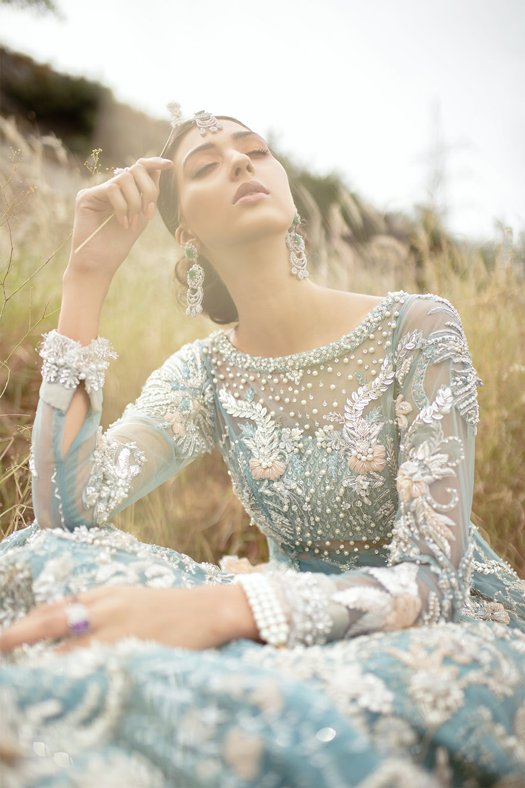 AJR Couture | Dua Bridals | MEHTAB by AJR Couture - Designer Dress - Type: Bridal - Available at Libayah - 100% Original