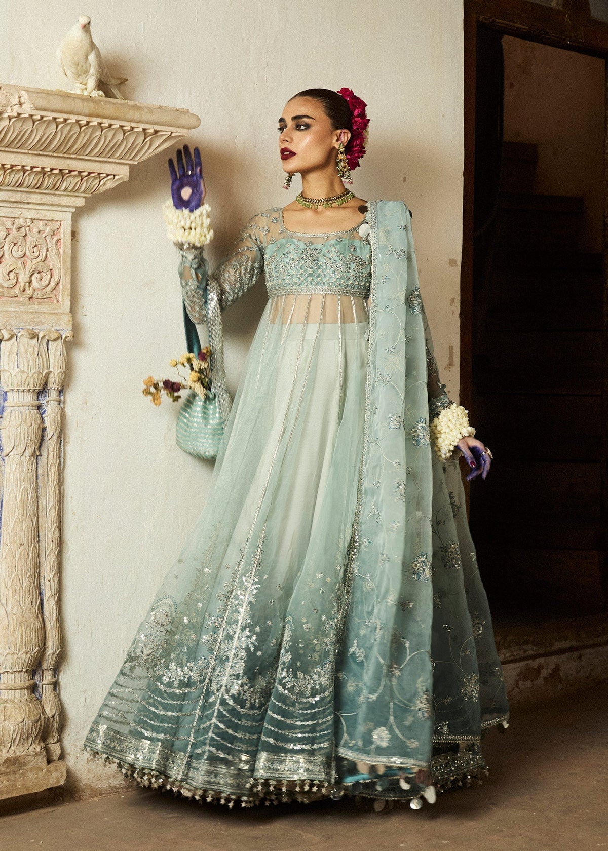 Hussain Rehar | Festive Formals 24 |  Maa'iya by Hussain Rehar - Designer Dress - Type: Ladies Clothes - Available at Libayah - 100% Original