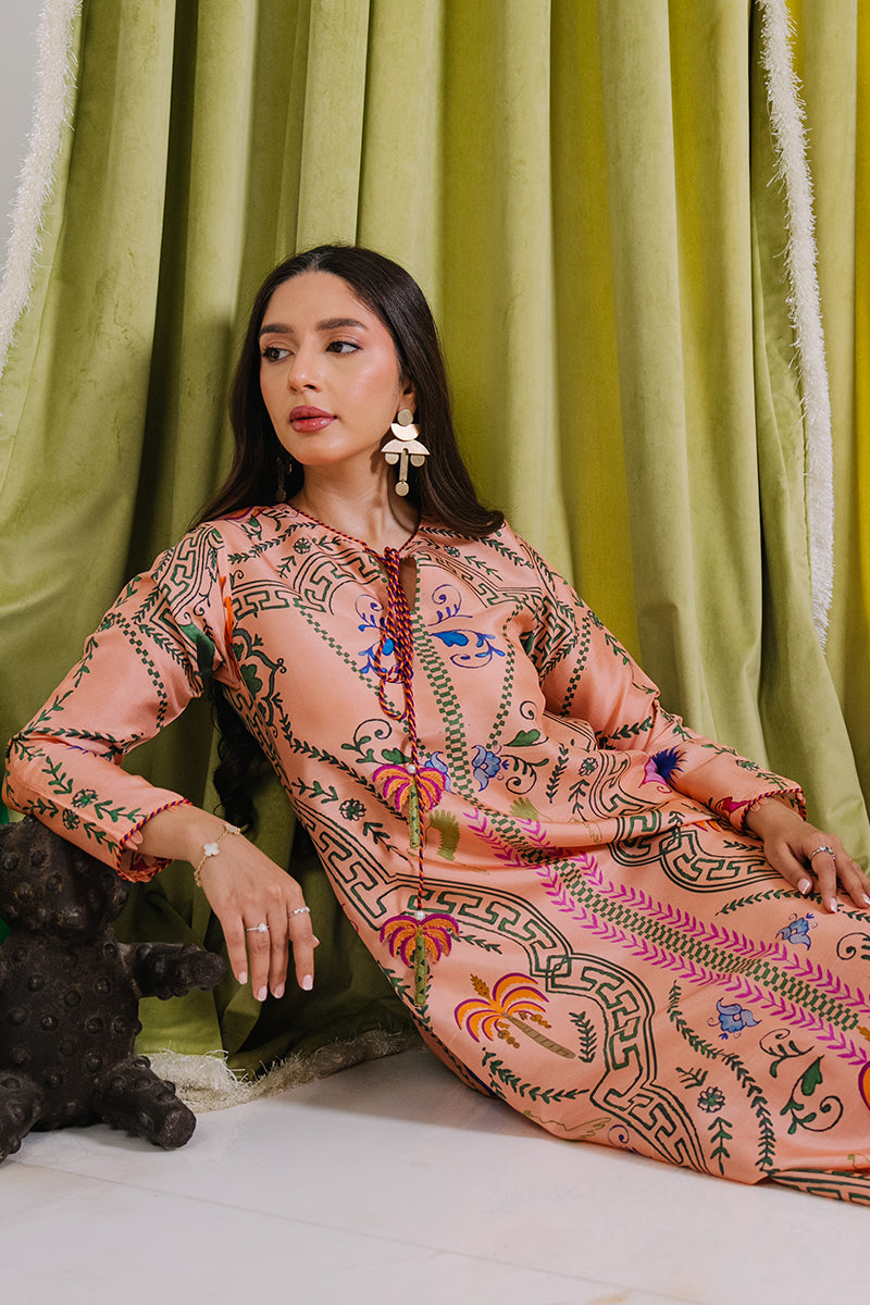 Mina Hassan | Signature Luxe 25 | Les Tigres Kaftan by Mina Hassan - Designer Dress - Type : Ladies Clothes - Available at Libayah - 100% Original 