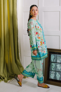 Mina Hassan | Signature Luxe 25 | Mint Garden by Mina Hassan - Designer Dress - Type : Ladies Clothes - Available at Libayah - 100% Original 