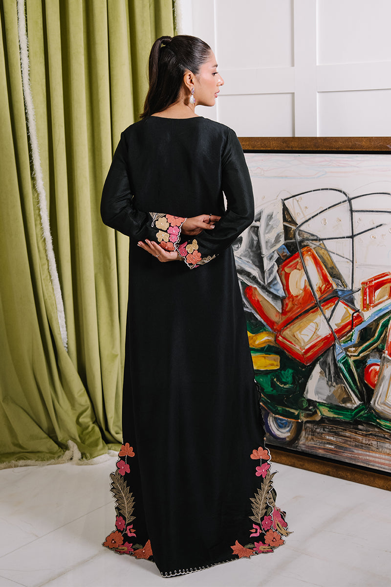 Mina Hassan | Signature Luxe 25 | Midnight Dream Kaftan by Mina Hassan - Designer Dress - Type : Ladies Clothes - Available at Libayah - 100% Original 