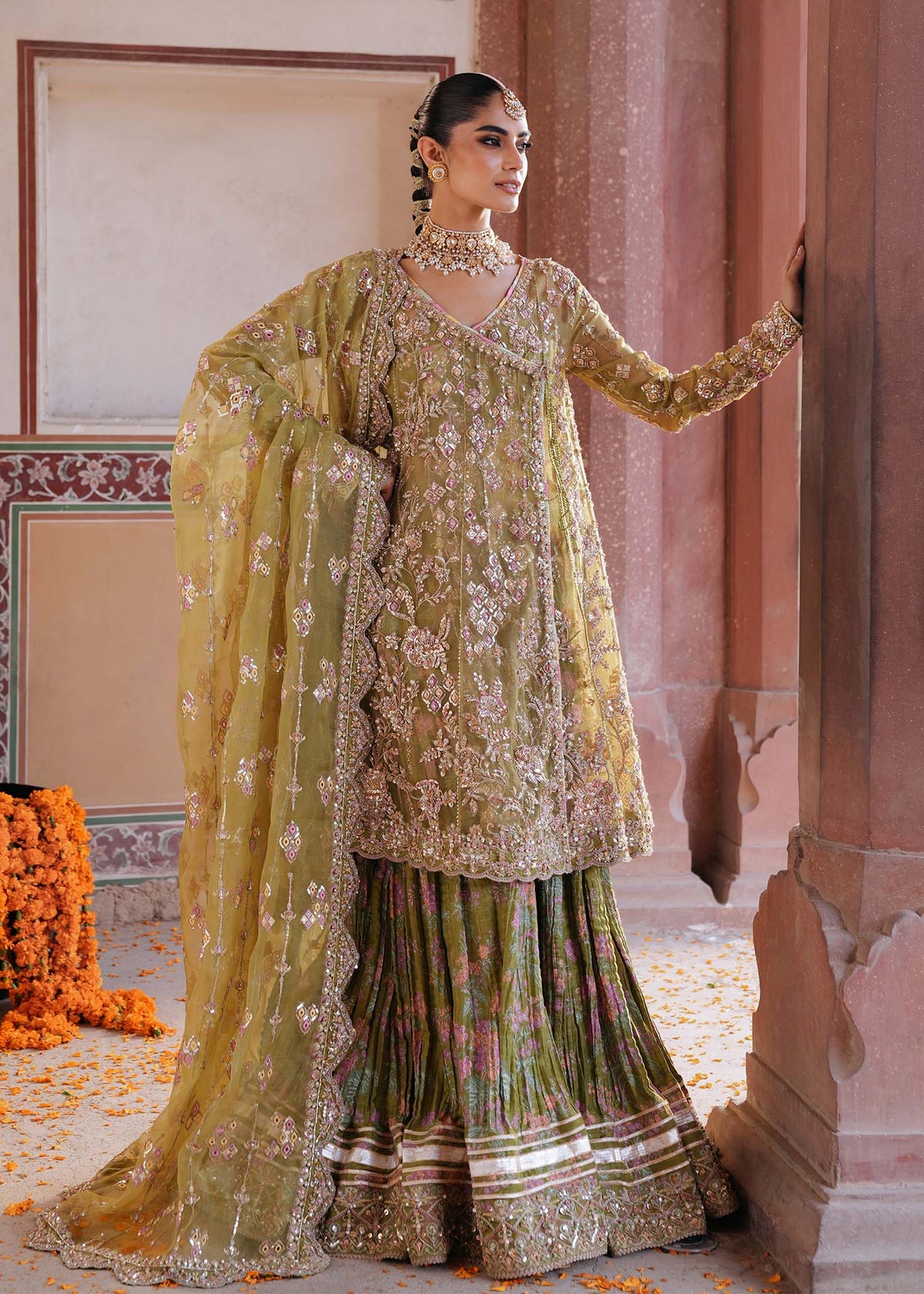 AMAL – authentic Pakistani wedding dress from the Kanwal Malik Sajni Wedding Festive bridal collection for women in the UK