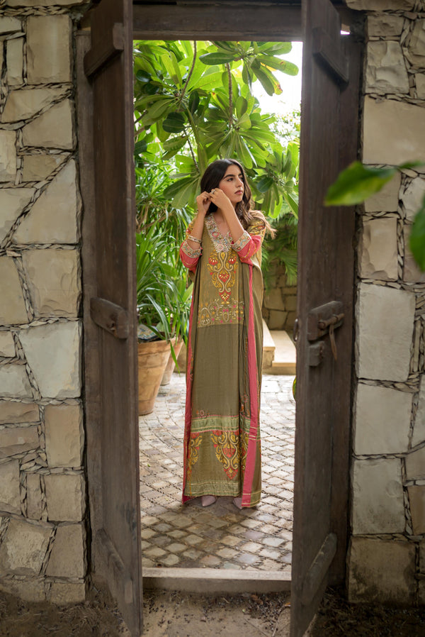 Afrozeh | Basic Pret 26 RTW | NACRE by Afrozeh - Designer Dress  - Type : Ladies Clothes - Available at Libayah - 100% Original 