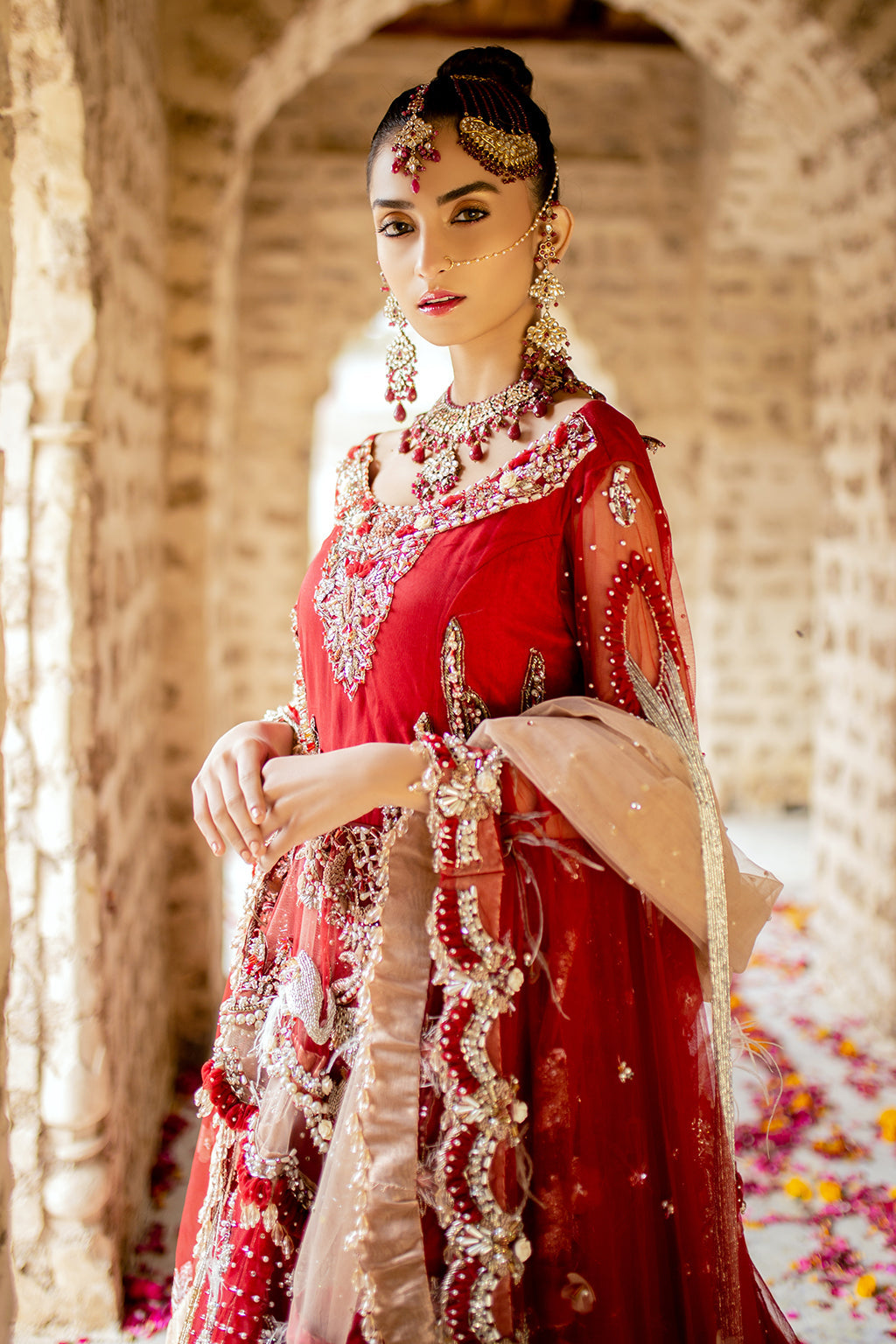 AJR Couture | Dua Bridals | MEHAK by AJR Couture - Designer Dress - Type: Bridal - Available at Libayah - 100% Original