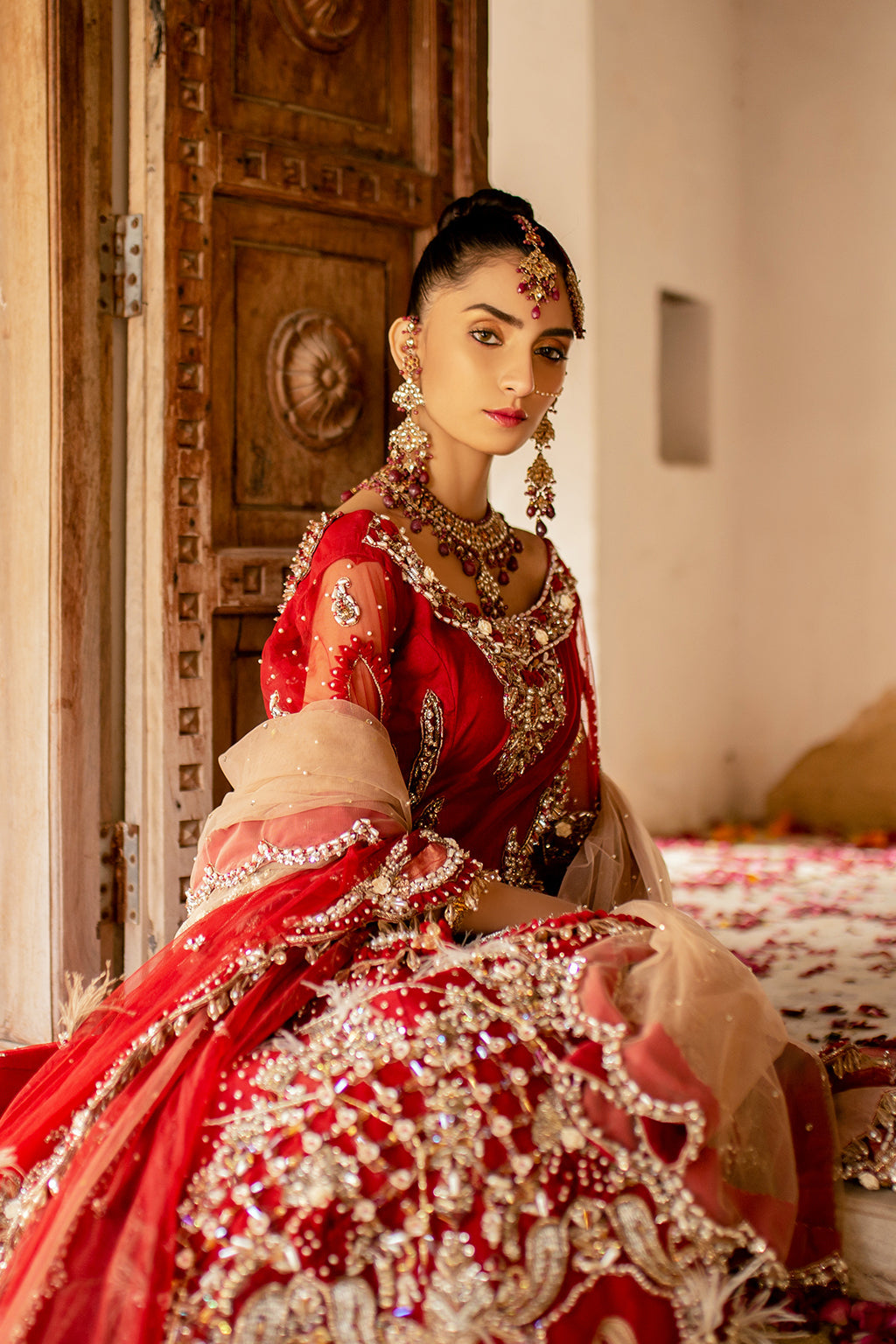 AJR Couture | Dua Bridals | MEHAK by AJR Couture - Designer Dress - Type: Bridal - Available at Libayah - 100% Original
