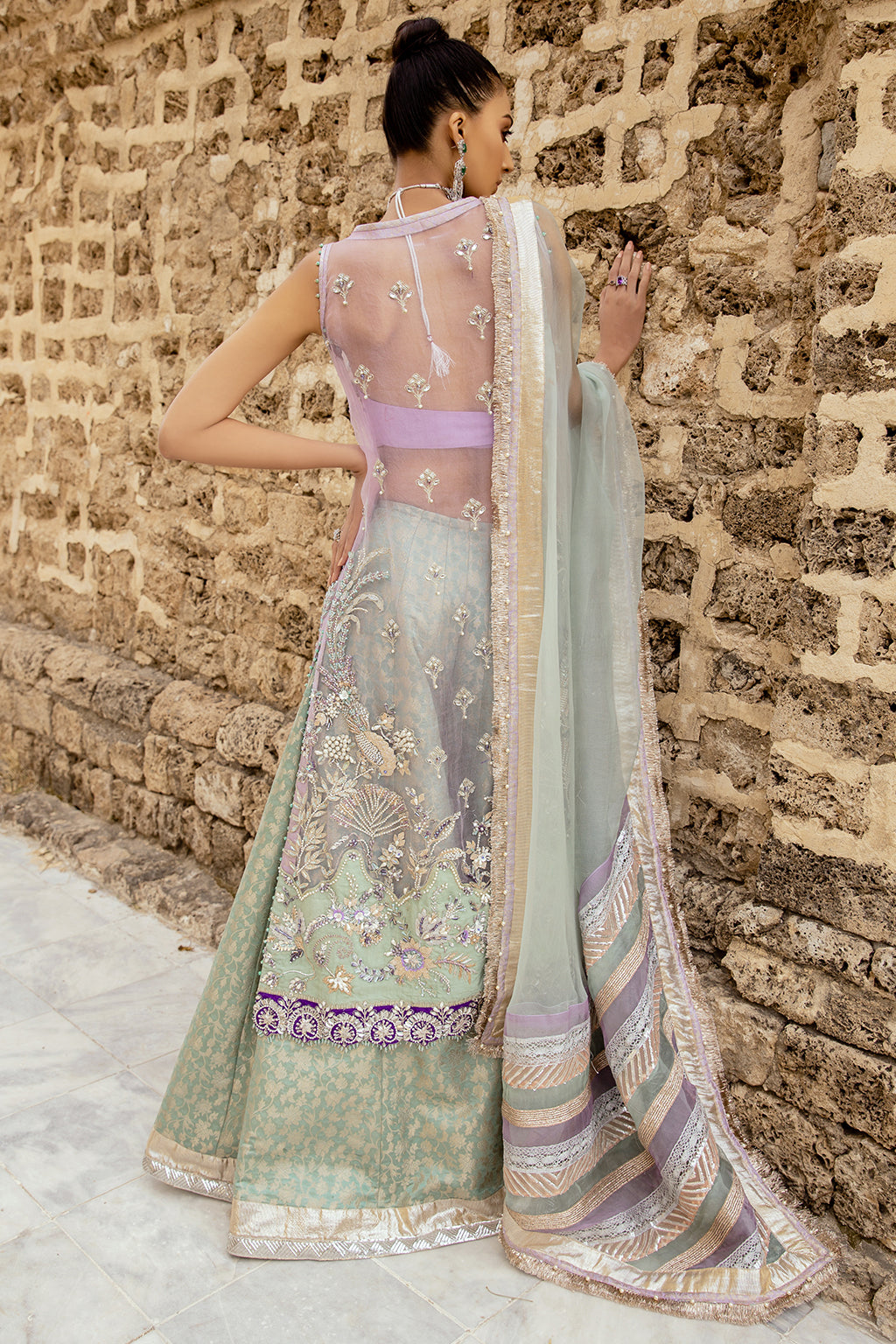 AJR Couture | Dua Bridals | Maherooh by AJR Couture - Designer Dress - Type: Bridal - Available at Libayah - 100% Original