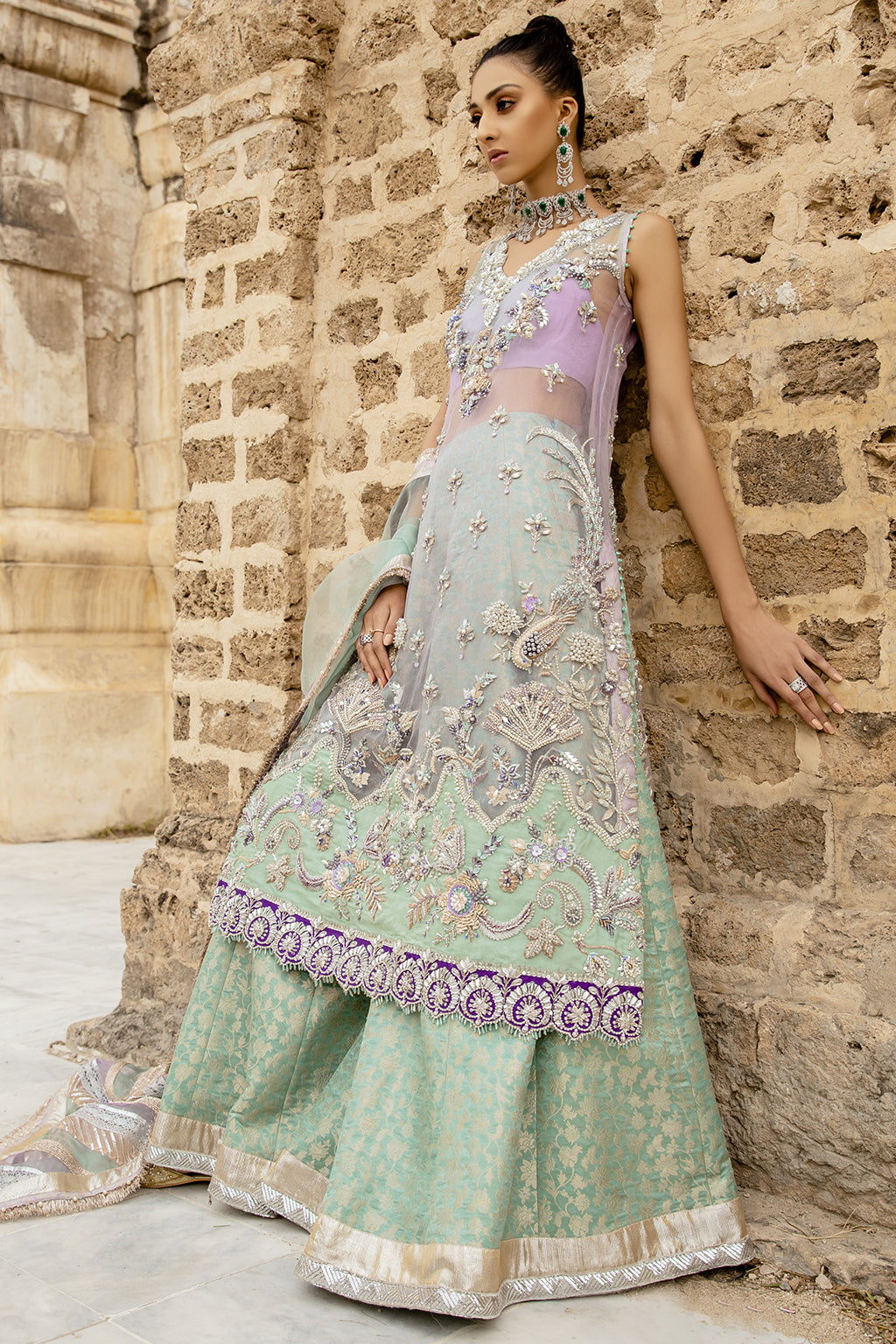 AJR Couture | Dua Bridals | Maherooh by AJR Couture - Designer Dress - Type: Bridal - Available at Libayah - 100% Original