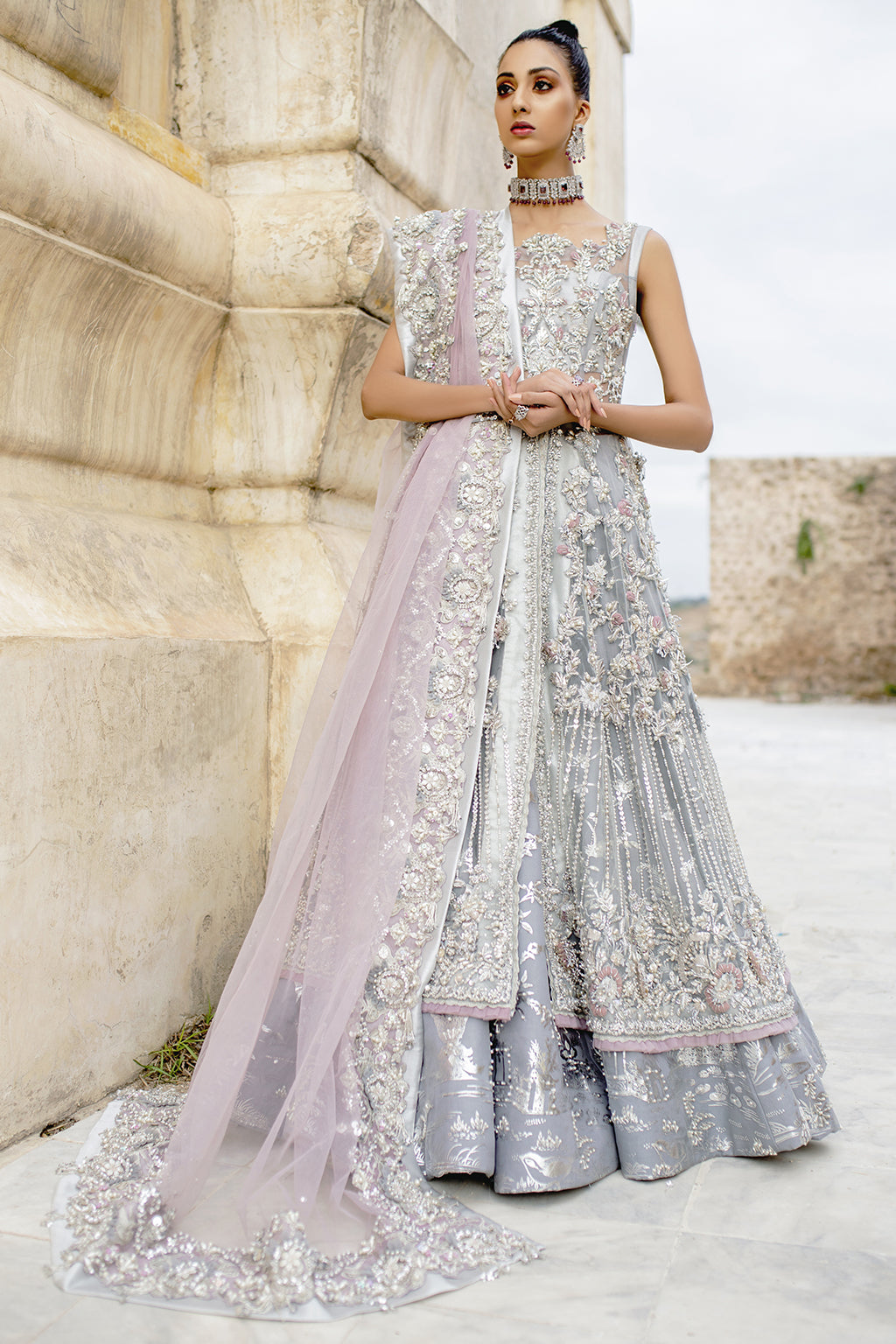 AJR Couture | Dua Bridals | Arzo by AJR Couture - Designer Dress - Type: Bridal - Available at Libayah - 100% Original