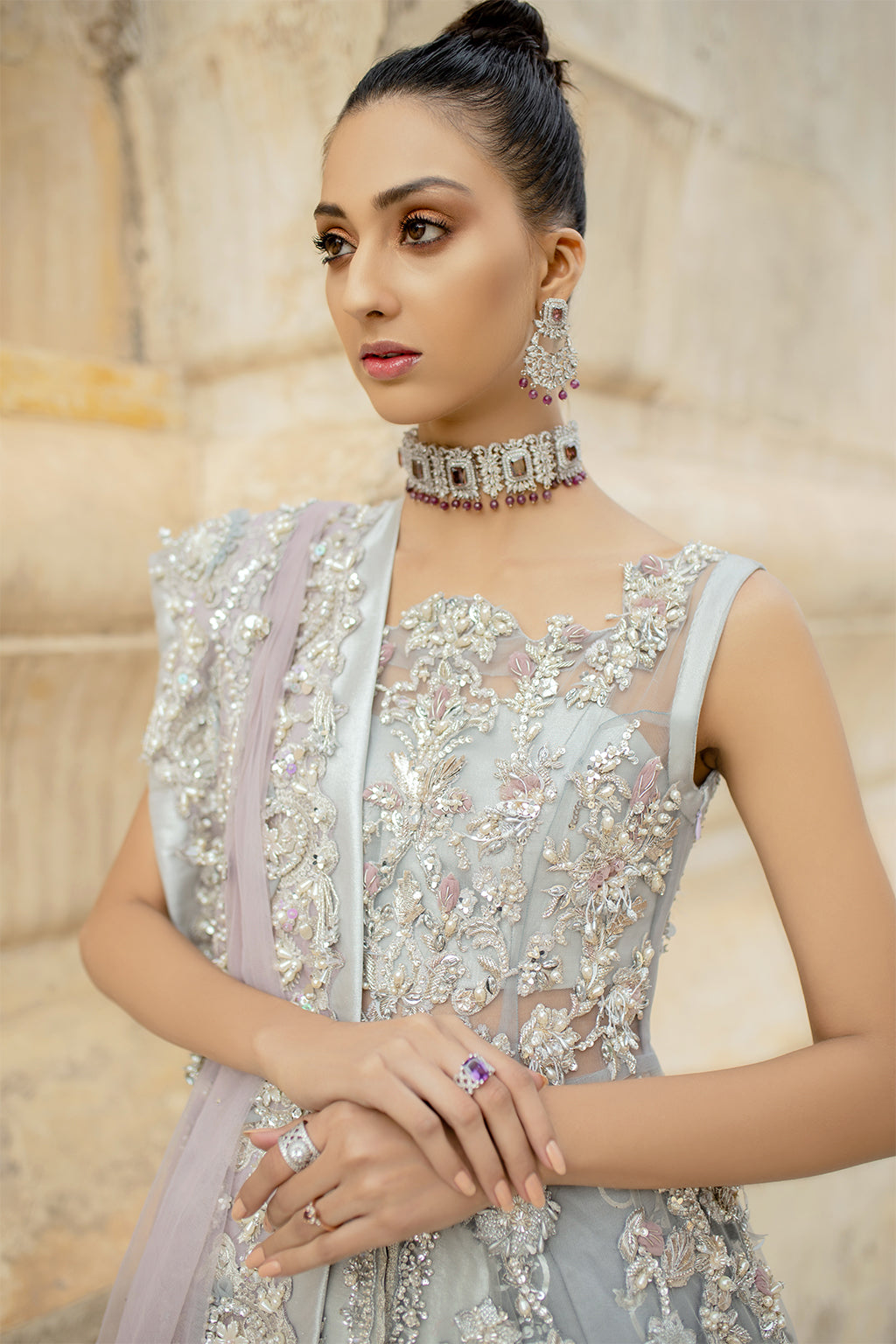 AJR Couture | Dua Bridals | Arzo by AJR Couture - Designer Dress - Type: Bridal - Available at Libayah - 100% Original