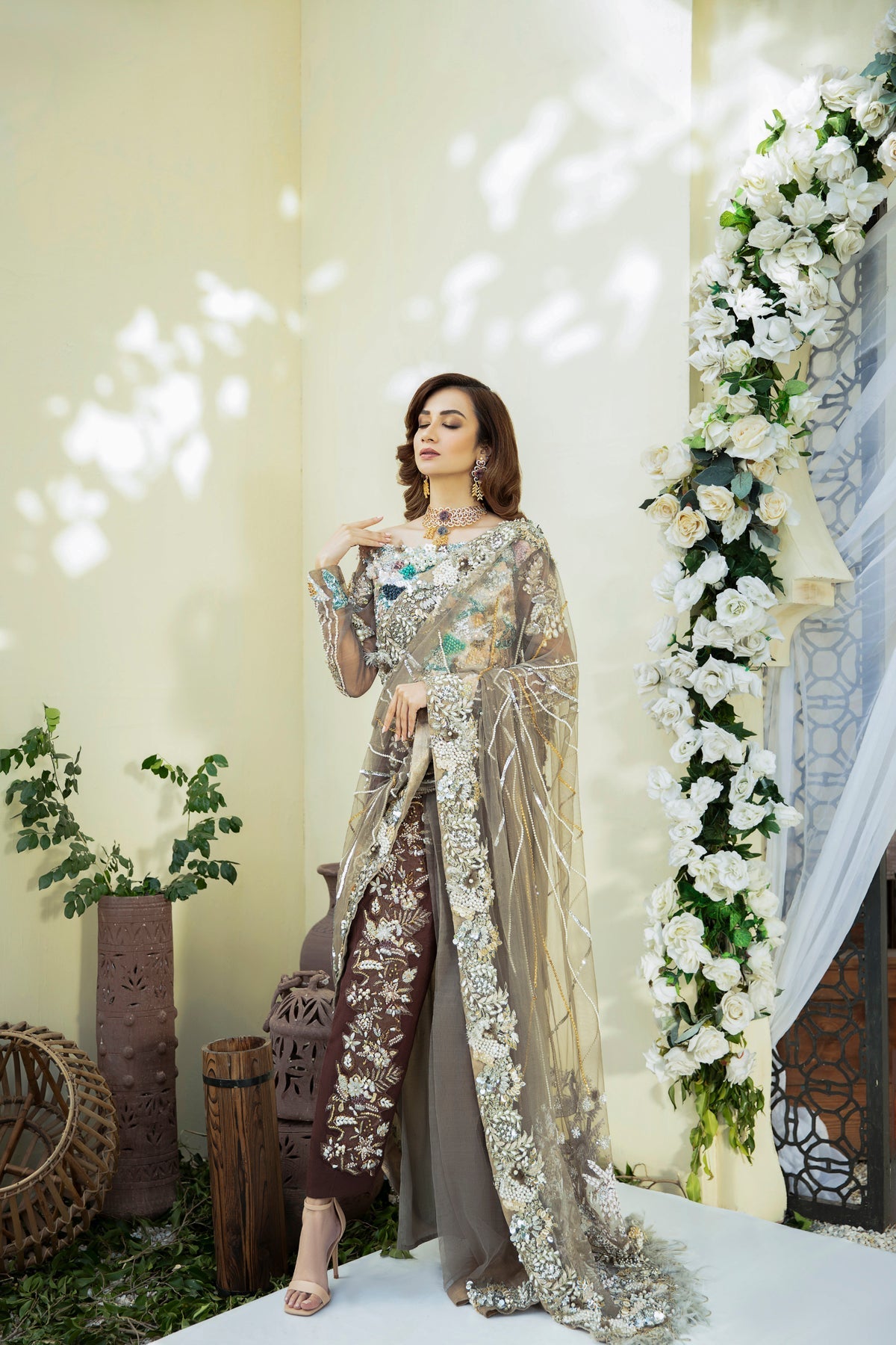 AJR Couture | Bridals Collection | Mehrma by AJR Couture - Designer Dress - Type: Bridal - Available at Libayah - 100% Original
