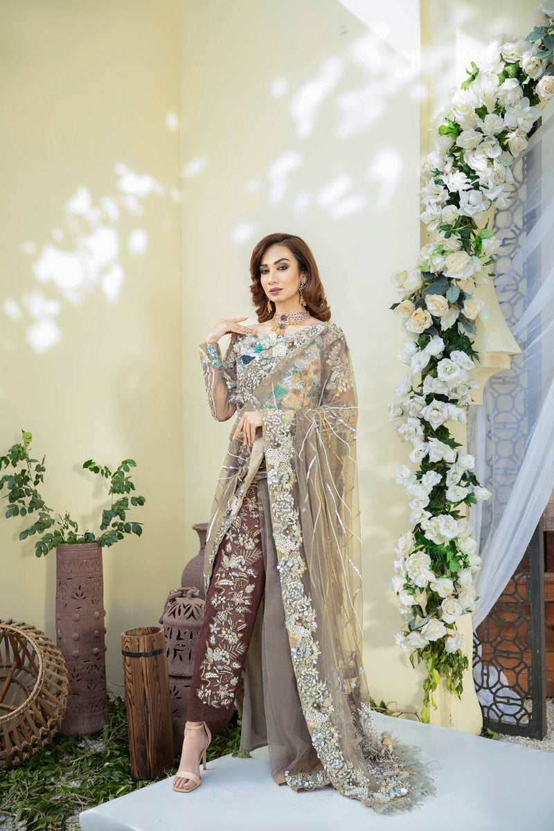 AJR Couture | Bridals Collection | Mehrma by AJR Couture - Designer Dress - Type: Bridal - Available at Libayah - 100% Original