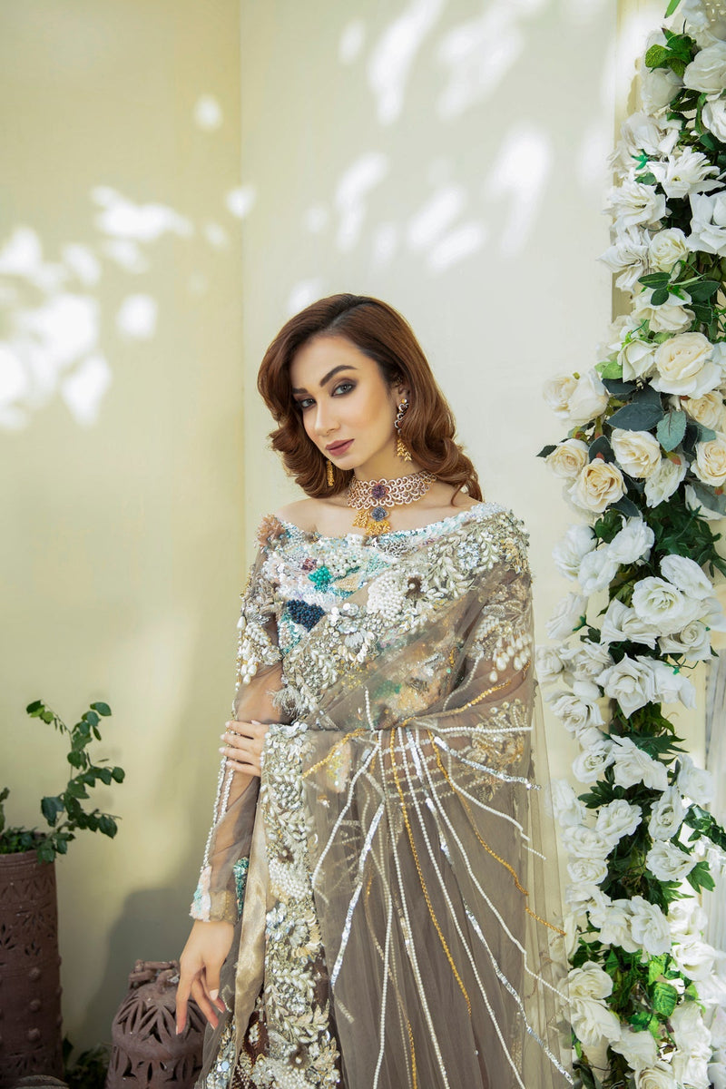 AJR Couture | Bridals Collection | Mehrma by AJR Couture - Designer Dress - Type: Bridal - Available at Libayah - 100% Original
