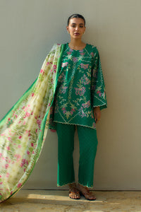 Sania Maskatiya | Luxury Lawn 25 | Jehan (B) by Sania Maskatiya - Designer Dress  - Type : Ladies Clothes - Available at Libayah - 100% Original 