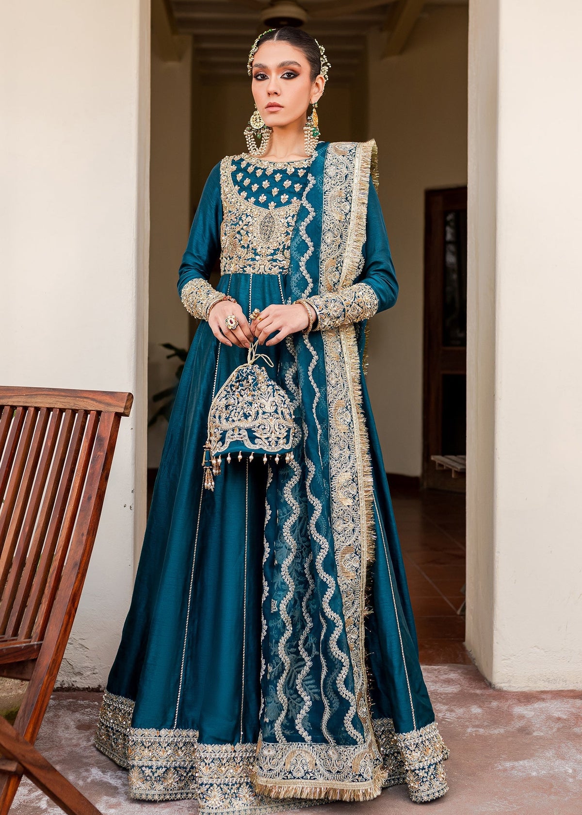 Kanwal Malik | Wedding Formals and Bridals | Aasra by Kanwal Malik - Designer Dress - Type: Ladies Clothes - Available at Libayah - 100% Original