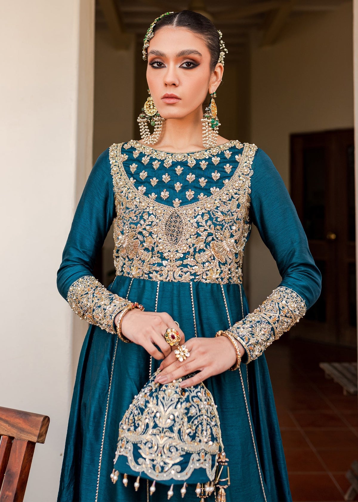 Kanwal Malik | Wedding Formals and Bridals | Aasra by Kanwal Malik - Designer Dress - Type: Ladies Clothes - Available at Libayah - 100% Original