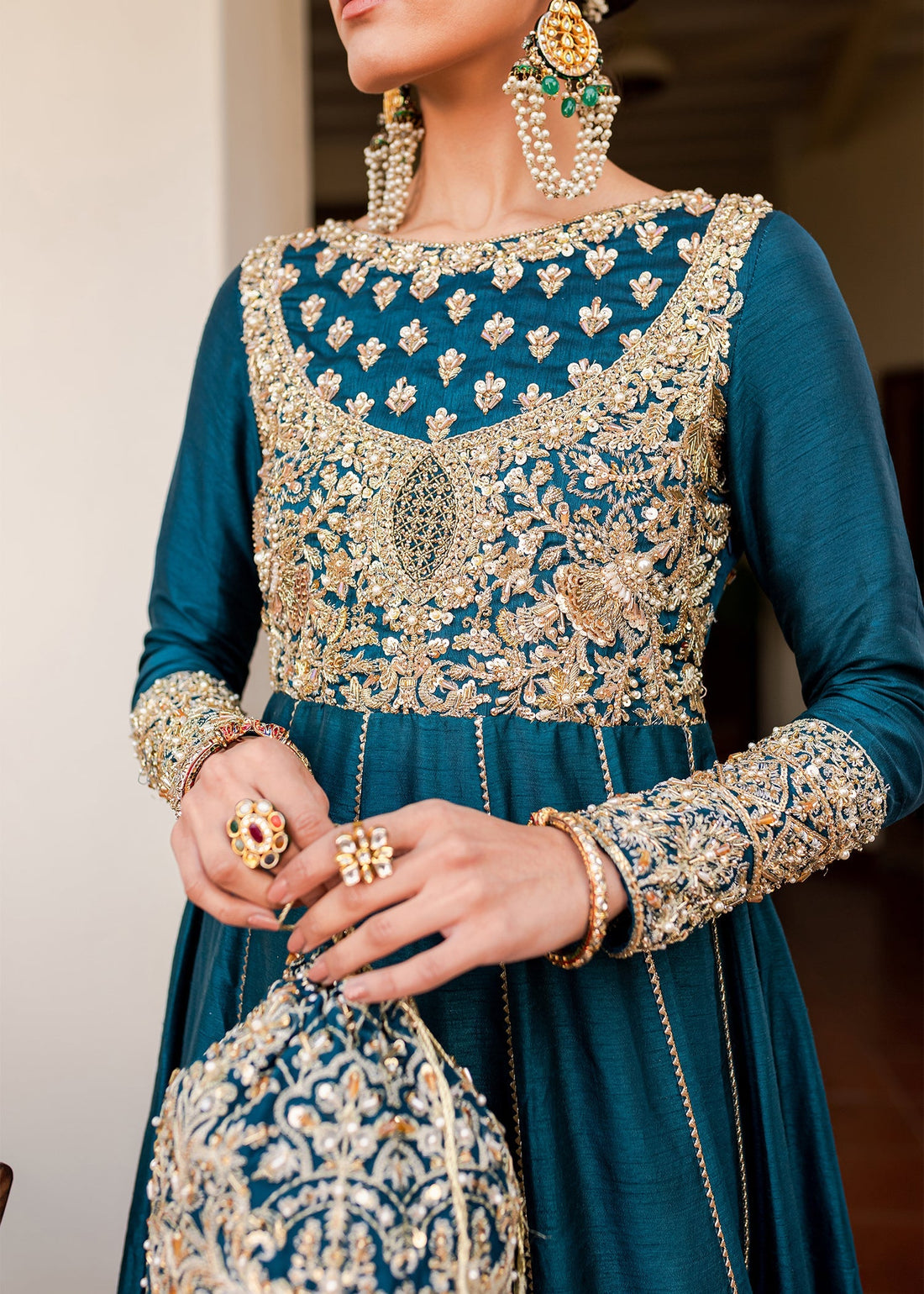 Kanwal Malik | Wedding Formals and Bridals | Aasra by Kanwal Malik - Designer Dress - Type: Ladies Clothes - Available at Libayah - 100% Original