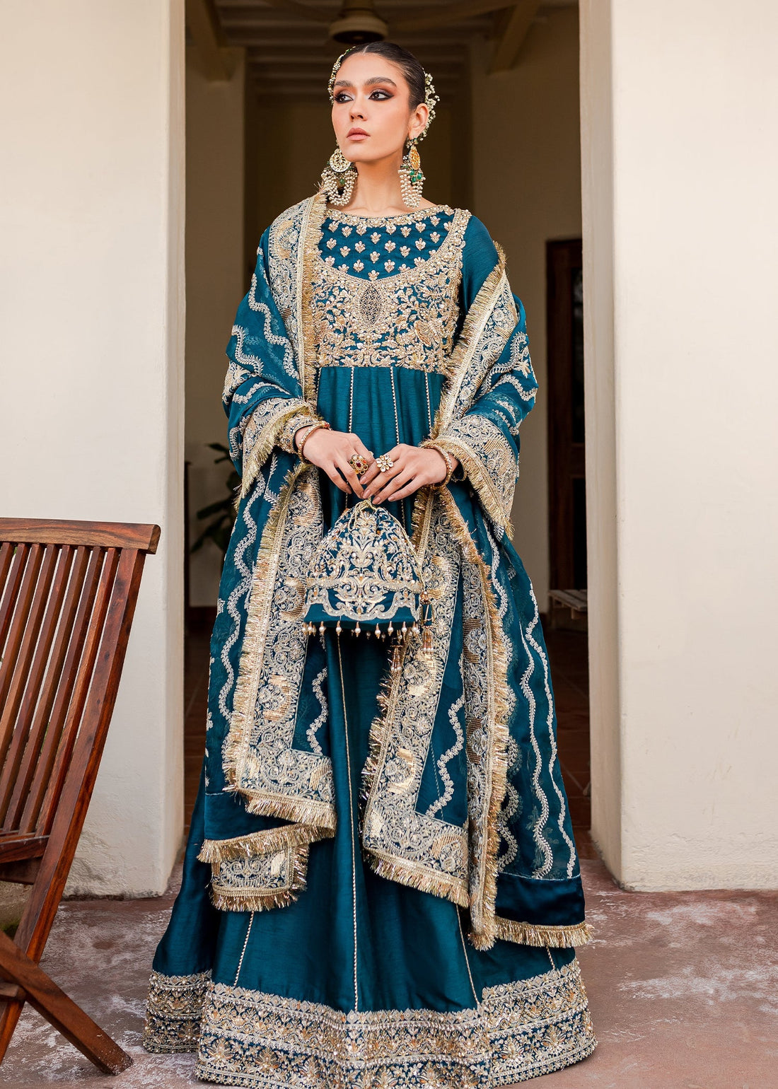 Kanwal Malik | Wedding Formals and Bridals | Aasra by Kanwal Malik - Designer Dress - Type: Ladies Clothes - Available at Libayah - 100% Original