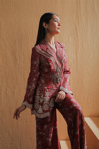 Shamaeel Ansari | Majestic Legacy | Ruby Royal Heritage by Shamaeel Ansari - Designer Dress  - Type : Ladies Clothes - Available at Libayah - 100% Original 