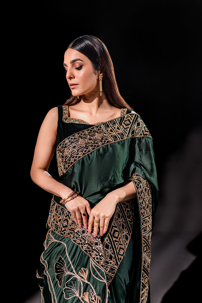 Ayesha and Usman | Celestial Night | Maya by Ayesha and Usman - Designer Dress - Type: Ladies Clothes - Available at Libayah - 100% Original
