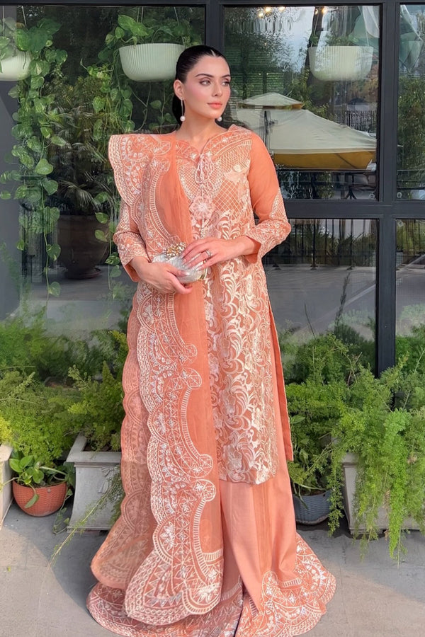 Maryum N Maria | Amani Formals | SANYA - MW40120 by Maryum N Maria - Designer Dress  - Type : Ladies Clothes - Available at Libayah - 100% Original 