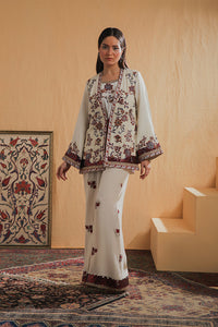 Shamaeel Ansari | Majestic Legacy | Ivory Blossom by Shamaeel Ansari - Designer Dress  - Type : Ladies Clothes - Available at Libayah - 100% Original 