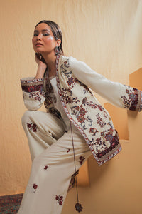 Shamaeel Ansari | Majestic Legacy | Ivory Blossom by Shamaeel Ansari - Designer Dress  - Type : Ladies Clothes - Available at Libayah - 100% Original 