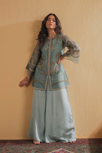 Shamaeel Ansari | Majestic Legacy | Sage Luxe by Shamaeel Ansari - Designer Dress  - Type : Ladies Clothes - Available at Libayah - 100% Original 