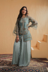 Shamaeel Ansari | Majestic Legacy | Sage Luxe by Shamaeel Ansari - Designer Dress  - Type : Ladies Clothes - Available at Libayah - 100% Original 
