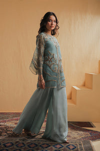 Shamaeel Ansari | Majestic Legacy | Sage Luxe by Shamaeel Ansari - Designer Dress  - Type : Ladies Clothes - Available at Libayah - 100% Original 