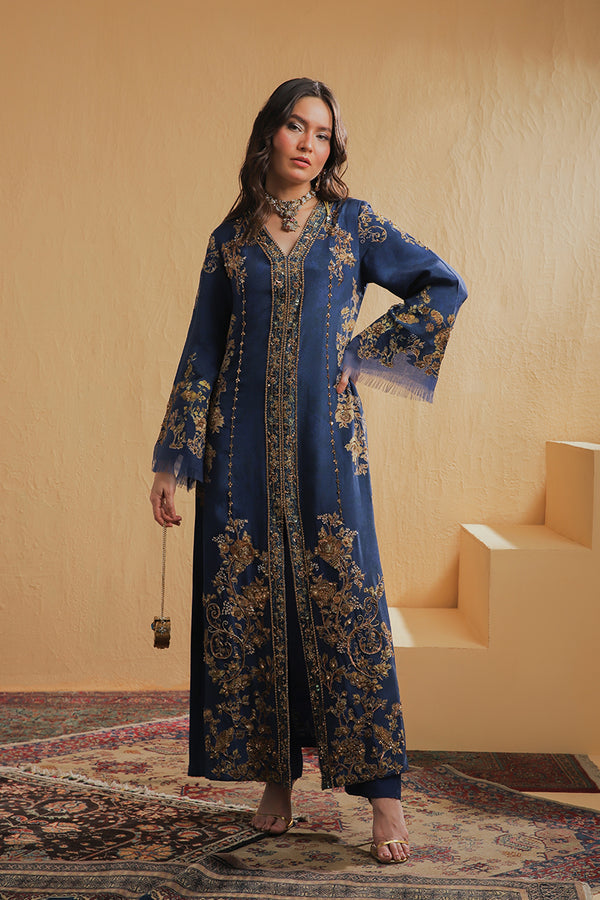 Shamaeel Ansari | Majestic Legacy | Sapphire Signature by Shamaeel Ansari - Designer Dress  - Type : Ladies Clothes - Available at Libayah - 100% Original 