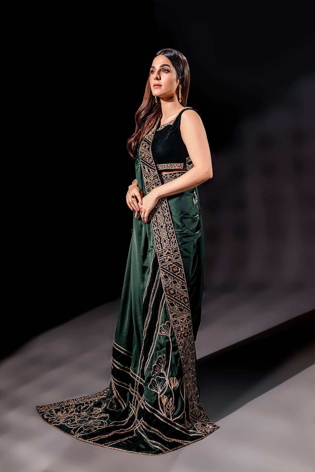 Ayesha and Usman | Celestial Night | Maya by Ayesha and Usman - Designer Dress - Type: Ladies Clothes - Available at Libayah - 100% Original