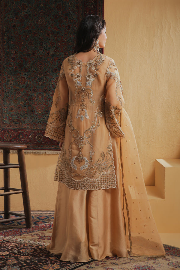 Shamaeel Ansari | Majestic Legacy | Amber Elixir by Shamaeel Ansari - Designer Dress  - Type : Ladies Clothes - Available at Libayah - 100% Original 