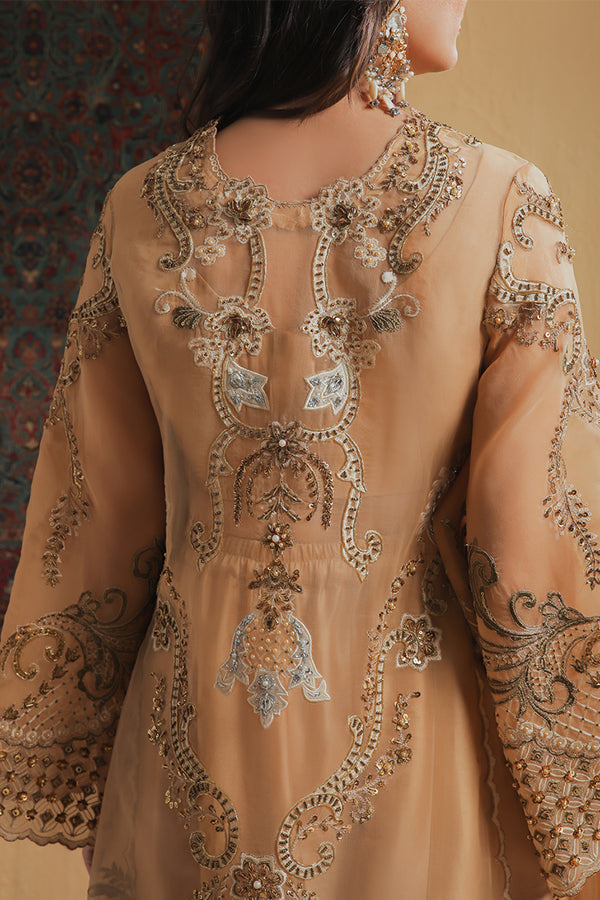 Shamaeel Ansari | Majestic Legacy | Amber Elixir by Shamaeel Ansari - Designer Dress  - Type : Ladies Clothes - Available at Libayah - 100% Original 