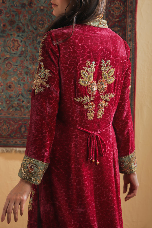 Shamaeel Ansari | Majestic Legacy |Crimson Heritage by Shamaeel Ansari - Designer Dress  - Type : Ladies Clothes - Available at Libayah - 100% Original 