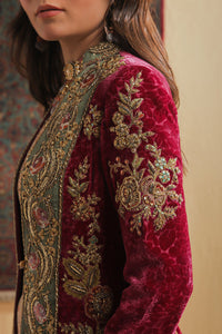 Shamaeel Ansari | Majestic Legacy |Crimson Heritage by Shamaeel Ansari - Designer Dress  - Type : Ladies Clothes - Available at Libayah - 100% Original 