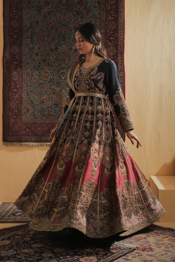 Shamaeel Ansari | Majestic Legacy | Royal Pishwas by Shamaeel Ansari - Designer Dress  - Type : Ladies Clothes - Available at Libayah - 100% Original 