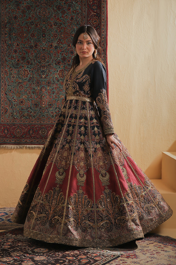 Shamaeel Ansari | Majestic Legacy | Royal Pishwas by Shamaeel Ansari - Designer Dress  - Type : Ladies Clothes - Available at Libayah - 100% Original 