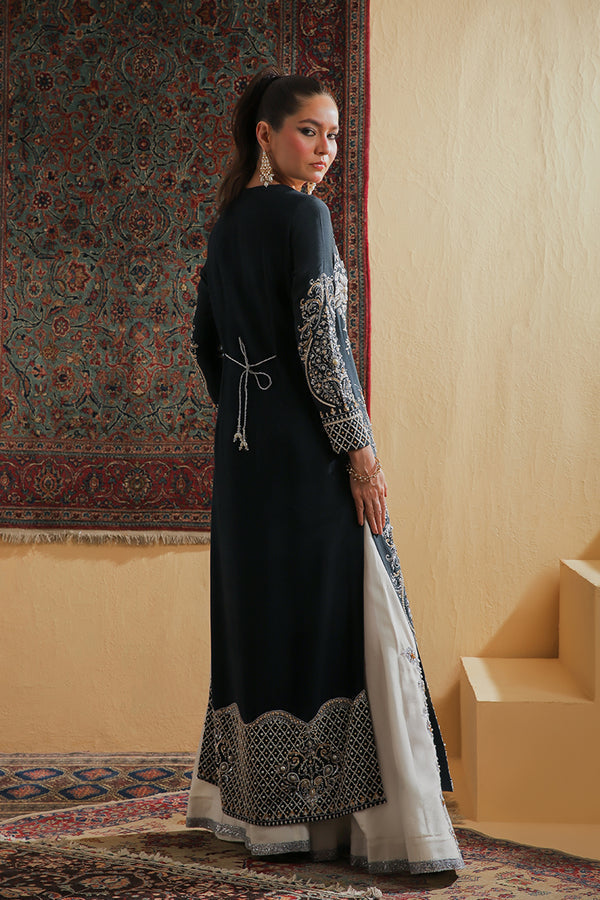 Shamaeel Ansari | Majestic Legacy | Midnight Grace by Shamaeel Ansari - Designer Dress  - Type : Ladies Clothes - Available at Libayah - 100% Original 