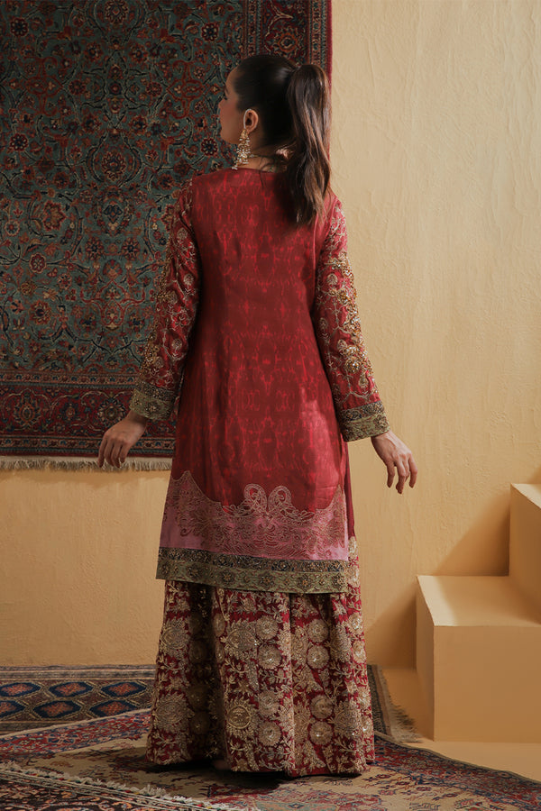 Shamaeel Ansari | Majestic Legacy | Marrakesh Gharara by Shamaeel Ansari - Designer Dress  - Type : Ladies Clothes - Available at Libayah - 100% Original 