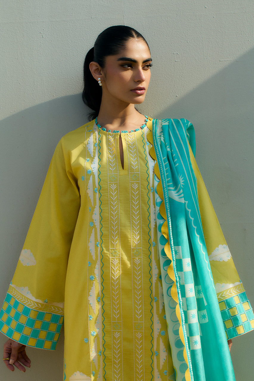 Sania Maskatiya | Luxury Lawn 25 | Vivi (A) by Sania Maskatiya - Designer Dress  - Type : Ladies Clothes - Available at Libayah - 100% Original 