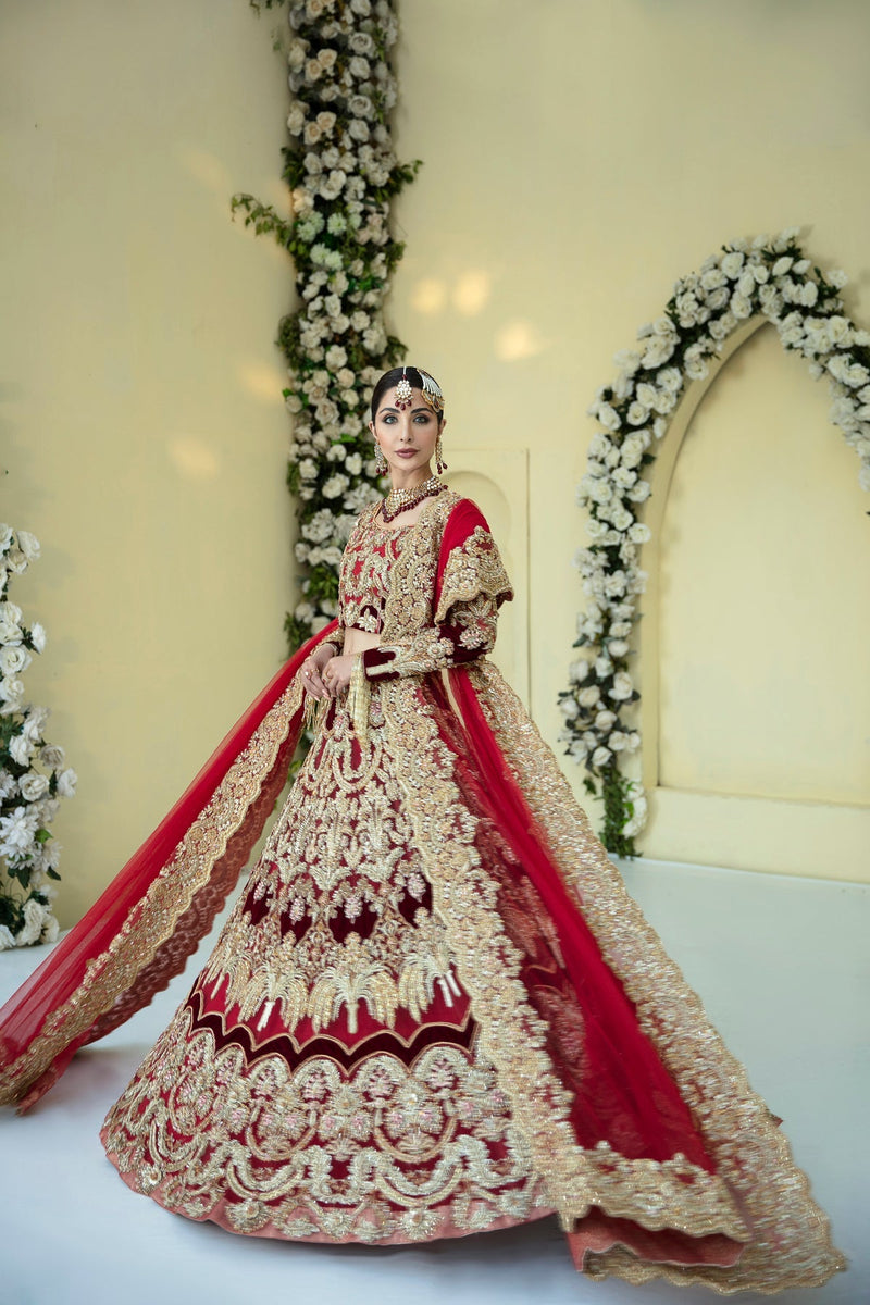 AJR Couture | Bridals Collection | Noori by AJR Couture - Designer Dress - Type: Bridal - Available at Libayah - 100% Original